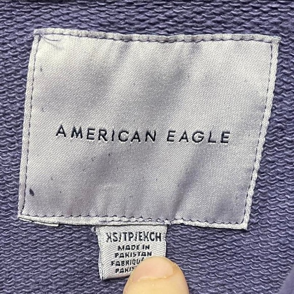 American Eagle vintage style Faded Purple
Long sleeve hooded sweatshirt hoodie - Picture 3 of 4